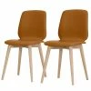 Studio Copenhagen Chaises Helvig II (lot de 2) - Cuir véritable Alvar : Cognac -Chaises Boutique 1000004905 190315 07525700020 IMAGE P000000001000004905