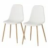 Mørteens Chaise capitonnée Iskmo - Blanc - Lot de 2 2 Mørteens Chaise capitonnée Iskmo - Blanc - Lot de 2 -Chaises Boutique 1000006086 180717 08054606 IMAGE P000000001000006086