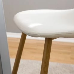 Mørteens Chaise capitonnée Iskmo - Blanc - Lot de 2 -Chaises Boutique 1000006086 201130 11161000004 MOOD DETAILS P000000001000006086 mood