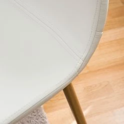 Mørteens Chaise capitonnée Iskmo - Blanc - Lot de 2 -Chaises Boutique 1000006086 201130 11161000006 MOOD DETAILS P000000001000006086 mood