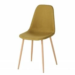 Mørteens Chaise capitonnée Iskmo III - Jaune curry - Lot de 2 -Chaises Boutique 1000006090 200706 14365400003 DETAILS P000000001000006090