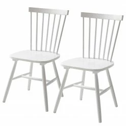 Mørteens Chaises Jalenas (lot de 2) - Blanc