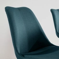 Mørteens Chaises capitonnées Aledas II - Tissu Cors: Bleu jean - Lot de 2 -Chaises Boutique 1000015960 190619 18132100009 GALLERYIMAGES P000000001000015960