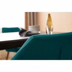 Mørteens Chaises à accoudoirs Nicholas - Tissu Cors: Pétrole - 1 chaise -Chaises Boutique 1000016020 190711 09112900004 DETAILS P000000001000016020