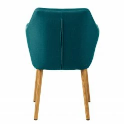 Mørteens Chaises à accoudoirs Nicholas - Tissu Cors: Pétrole - 1 chaise -Chaises Boutique 1000016020 201008 06204700058 DETAILS P000000001000016020