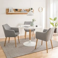 Mørteens Chaises à accoudoirs Nicholas XXL - Tissu Cors: Granite - 1 chaise -Chaises Boutique 1000016139 201008 06223800174 MOOD DETAILS P000000001000016139 mood