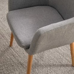 Mørteens Chaises à accoudoirs Nicholas XXL - Tissu Cors: Granite - 1 chaise -Chaises Boutique 1000016139 201008 06224500180 DETAILS P000000001000016139