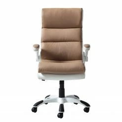 Home24office Fauteuil de direction Loipo II - Imitation cuir - Macchiato / Blanc 23 Home24office Fauteuil de direction Loipo II - Imitation cuir - Macchiato / Blanc -Chaises Boutique 1000035445 200930 14010100002 DETAILS P000000001000035445
