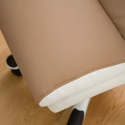 Home24office Fauteuil de direction Loipo II - Imitation cuir - Macchiato / Blanc 33 Home24office Fauteuil de direction Loipo II - Imitation cuir - Macchiato / Blanc -Chaises Boutique 1000035445 201012 11053400006 DETAILS P000000001000035445