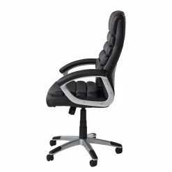 Home24office Fauteuil de direction Hatley - Imitation cuir - Noir -Chaises Boutique 1000035447 200817 13075000003 DETAILS P000000001000035447