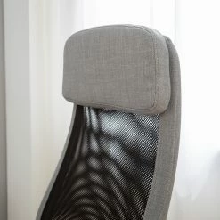 Furnitive Chaise de bureau Laviano - Gris / Noir -Chaises Boutique 1000035472 201012 11153100011 DETAILS P000000001000035472