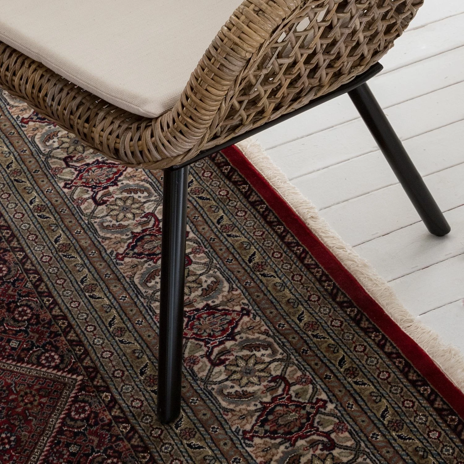 Ars manufacti Chaise Hawea (avec coussin d'assise) - Rotin / Metall - Rotin / Noir 14 Ars manufacti Chaise Hawea (avec coussin d'assise) - Rotin / Metall - Rotin / Noir – Image 12