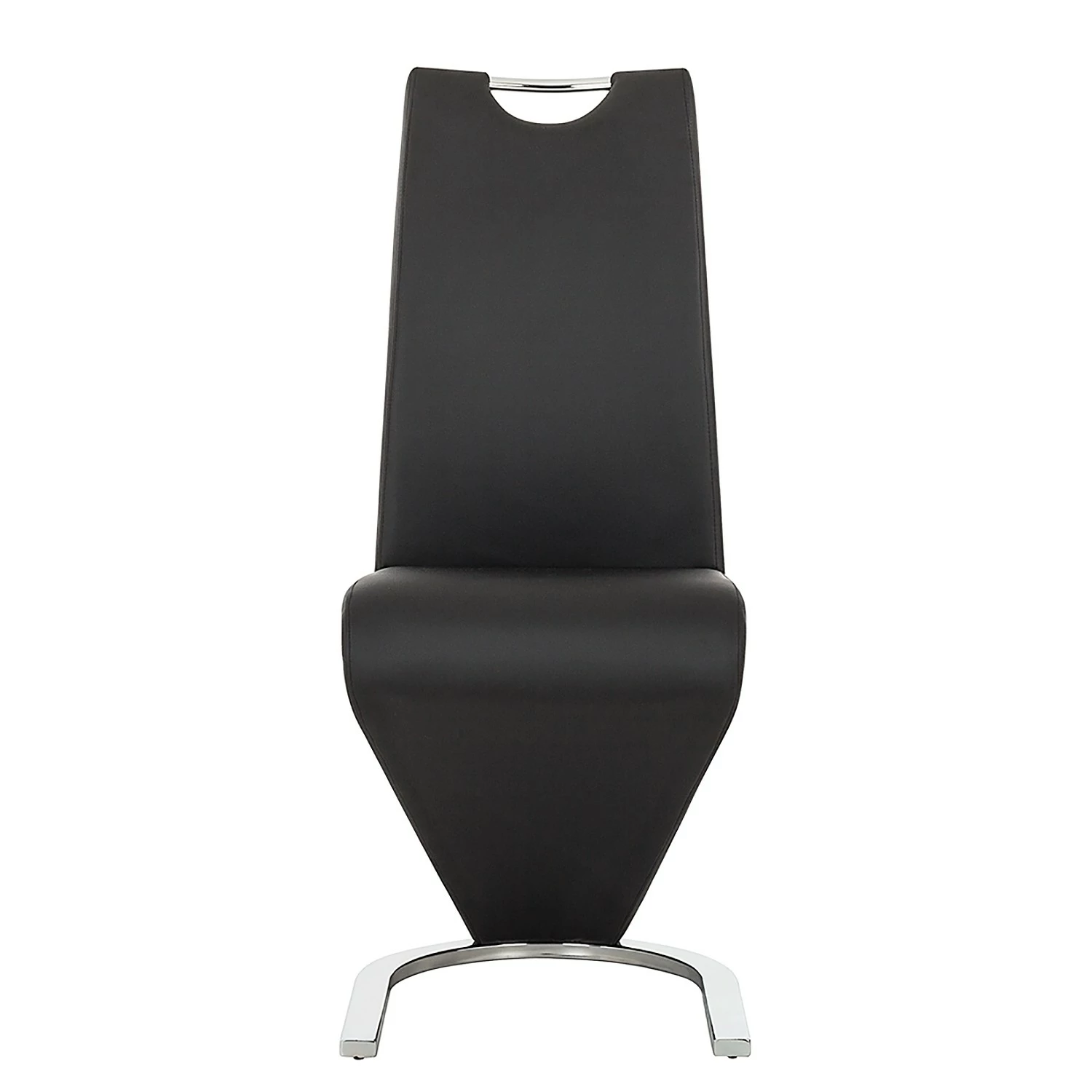 Fredriks Chaise cantilever Amanda II - Noir - Lot de 2 6 Fredriks Chaise cantilever Amanda II - Noir - Lot de 2 – Image 4