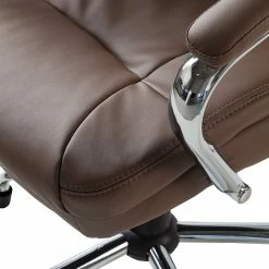 Home24office Fauteuil de direction Director II - Imitation cuir - Cappuccino -Chaises Boutique 1000064391 200701 11452100042 DETAILS P000000001000064391