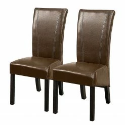 Ars Natura Chaises Karlsborg (lot de 2) - Hêtre foncé