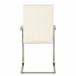 Fredriks Chaises cantilever Augusta I (lot de 2) - Cuir Aude: Créme - Avec accoudoirs 17 Fredriks Chaises cantilever Augusta I (lot de 2) - Cuir Aude: Créme - Avec accoudoirs -Chaises Boutique 1000064496 201021 10340700074 DETAILS P000000001000064496
