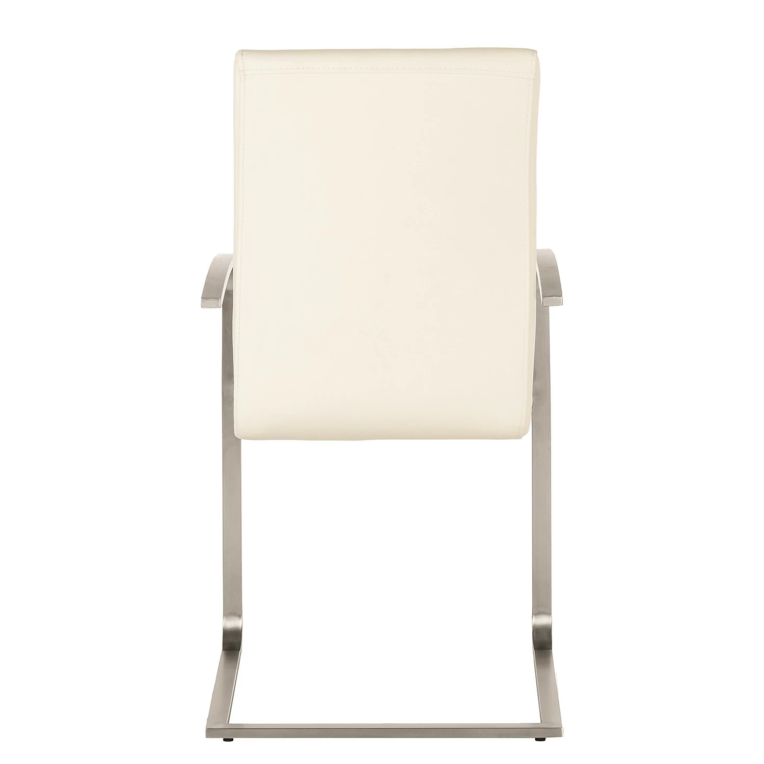 Fredriks Chaises cantilever Augusta I (lot de 2) - Cuir Aude: Créme - Avec accoudoirs 8 Fredriks Chaises cantilever Augusta I (lot de 2) - Cuir Aude: Créme - Avec accoudoirs – Image 6