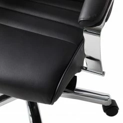 Topstar Fauteuil de direction TD Luxe - Revêtement en cuir véritable - Noir -Chaises Boutique 1000096490 200817 13075100017 DETAILS P000000001000096490