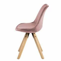 Mørteens Chaises capitonnées Aledas IV - Rose vieilli - Beige - Lot de 2 -Chaises Boutique 1000112670 181115 13225209 GALLERYIMAGES P000000001000112670