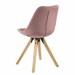 Mørteens Chaises capitonnées Aledas IV - Rose vieilli - Beige - Lot de 2 -Chaises Boutique 1000112670 181115 13225210 GALLERYIMAGES P000000001000112670