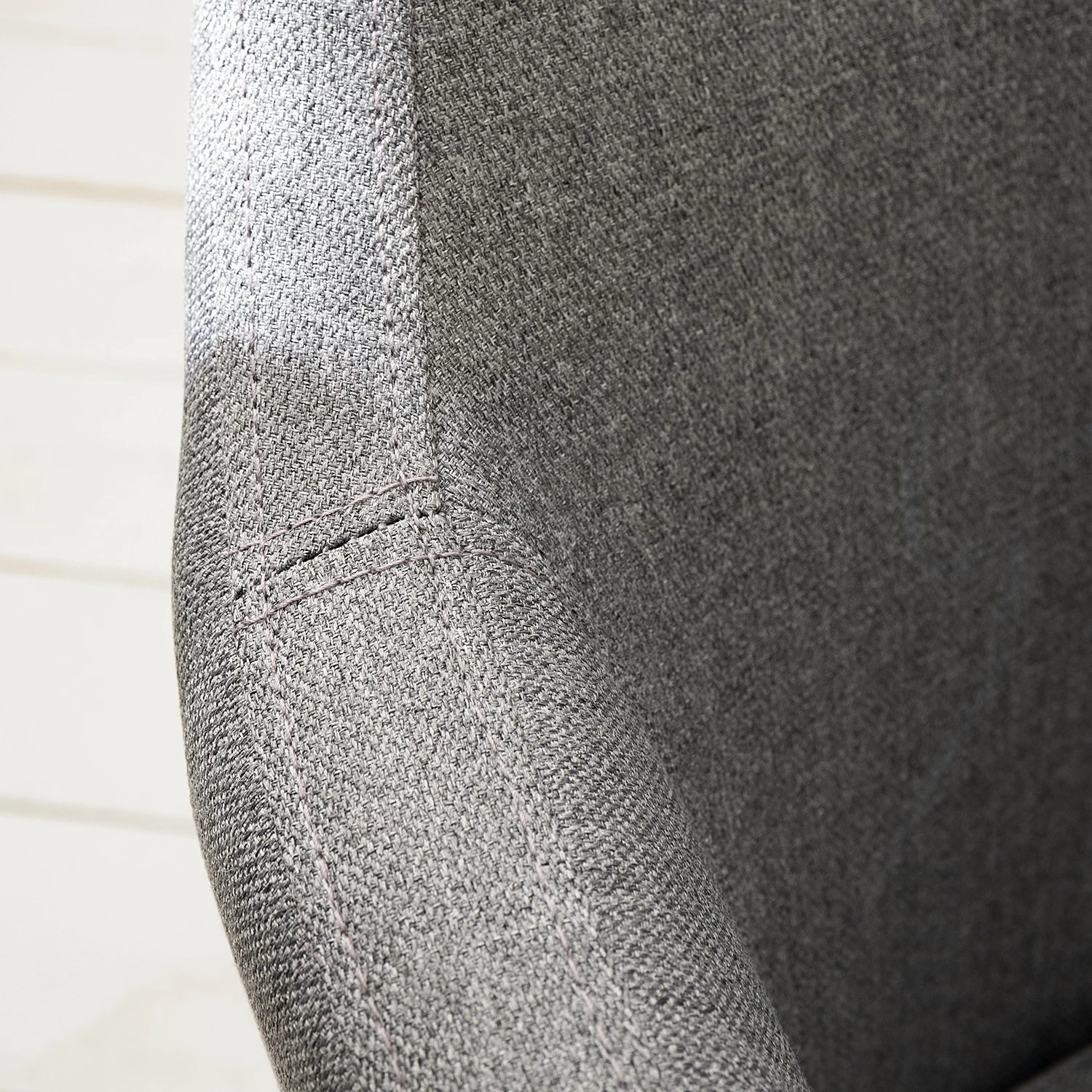 Mørteens Chaise à accoudoirs Nicholas IV - Tissu / Métal - Granit / gris-brun antique 12 Mørteens Chaise à accoudoirs Nicholas IV - Tissu / Métal - Granit / gris-brun antique – Image 10