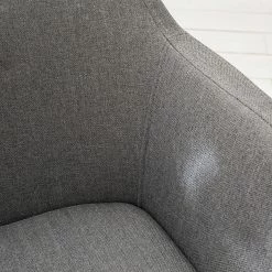 Mørteens Chaise à accoudoirs Nicholas IV - Tissu / Métal - Granit / gris-brun antique 27 Mørteens Chaise à accoudoirs Nicholas IV - Tissu / Métal - Granit / gris-brun antique -Chaises Boutique 1000112681 201008 06230100196 DETAILS P000000001000112681