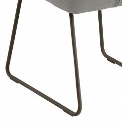 Mørteens Chaise à accoudoirs Nicholas IV - Tissu / Métal - Granit / gris-brun antique 29 Mørteens Chaise à accoudoirs Nicholas IV - Tissu / Métal - Granit / gris-brun antique -Chaises Boutique 1000112681 201008 06230300198 DETAILS P000000001000112681