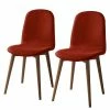 Studio Copenhagen Chaises Warka (lot de 2) - Tissu