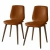 Studio Copenhagen Chaises Wilga V (lot de 2) - Cuir véritable -Chaises Boutique 1000116526 181030 08155593 IMAGE P000000001000116526