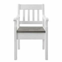 Maison Belfort Chaise à accoudoirs Boston - Pin massif