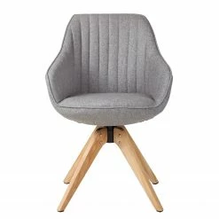 Mørteens Chaise à accoudoirs Ermelo II - rotatif - Tissu / Chêne massif - 1 set -Chaises Boutique 1000123214 180620 09185903 GALLERYIMAGES P000000001000123214