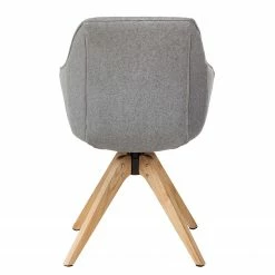 Mørteens Chaise à accoudoirs Ermelo II - rotatif - Tissu / Chêne massif - 1 set -Chaises Boutique 1000123214 180620 09190005 GALLERYIMAGES P000000001000123214