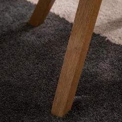 Mørteens Chaises à accoudoirs Skelde I - Matière plastique / Hévéa massif - Noir - Lot de 2 -Chaises Boutique 1000123392 201126 16391400012 MOOD DETAILS P000000001000123392 mood