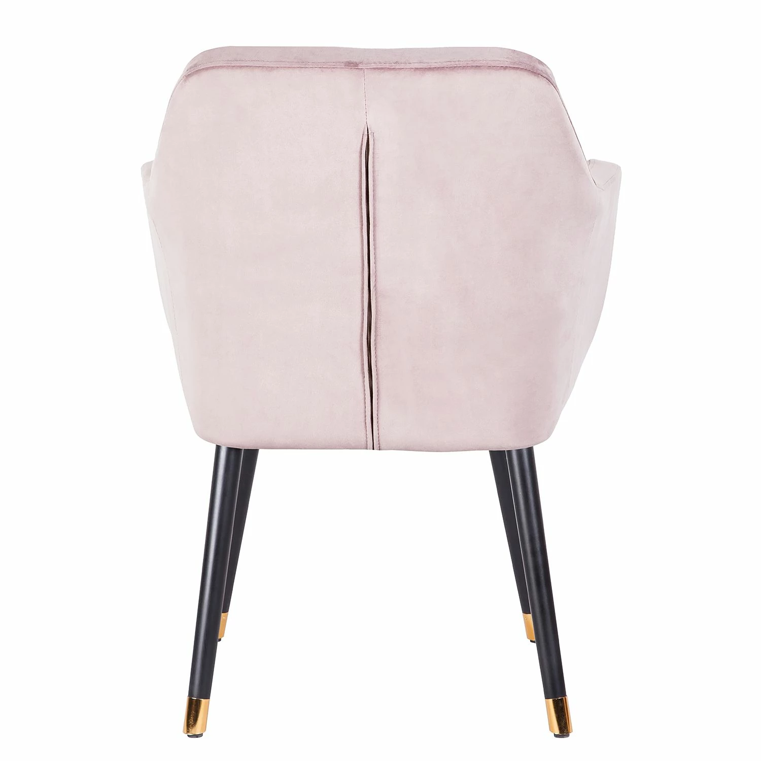 Jack & Alice Chaise avec accoudoirs Leezy G - Chêne massif / Velours - Rose vieilli / Noir 9 Jack & Alice Chaise avec accoudoirs Leezy G - Chêne massif / Velours - Rose vieilli / Noir – Image 7