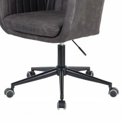 Mørteens Chaise de bureau Leedy - Imitation cuir - Gris vintage/ Noir 17 Mørteens Chaise de bureau Leedy - Imitation cuir - Gris vintage/ Noir -Chaises Boutique 1000123850 181030 16260230 GALLERYIMAGES P000000001000123850