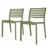Blanke Design Chaises Lama (lot de 2) - Matière plastique - Vert pistache -Chaises Boutique 1000128483 180813 09373529 IMAGE P000000001000128483