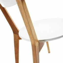 Norrwood Chaises Areia (lot de 2) - Partiellement en chêne massif - Blanc / Chêne -Chaises Boutique 1000128743 180821 08503871 GALLERYIMAGES P000000001000128743