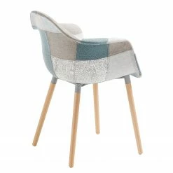 Norrwood Chaises à accoudoirs Kevya II (lot de 2) - Tissu / Hêtre massif - Menthe / Beige -Chaises Boutique 1000128745 180821 08503880 GALLERYIMAGES P000000001000128745