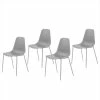 Norrwood Chaises Whatts (lot de 4) - Gris -Chaises Boutique 1000128768 200623 06585800003 IMAGE P000000001000128768