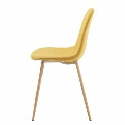 Norrwood Chaises capitonnées Yaren (lot de 4) - Jaune moutarde -Chaises Boutique 1000128786 180821 085054281 GALLERYIMAGES P000000001000128786