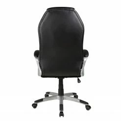 Duo Collection Fauteuil de bureau Matthias - Imitation cuir / Noir -Chaises Boutique 1000129038 180817 15164705 GALLERYIMAGES P000000001000129038