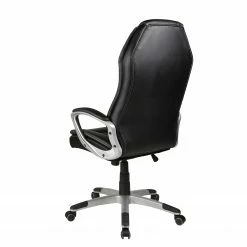 Duo Collection Fauteuil de bureau Matthias - Imitation cuir / Noir -Chaises Boutique 1000129038 180817 15164706 GALLERYIMAGES P000000001000129038