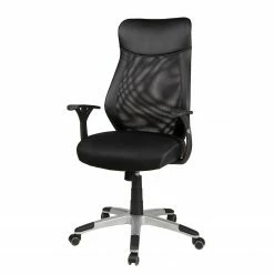 Duo Collection Fauteuil de bureau Niko - Imitation cuir / Noir