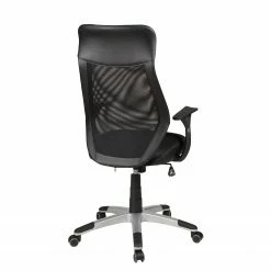 Duo Collection Fauteuil de bureau Niko - Imitation cuir / Noir -Chaises Boutique 1000129053 180817 15164849 GALLERYIMAGES P000000001000129053