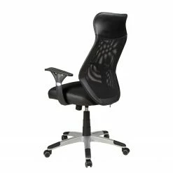 Duo Collection Fauteuil de bureau Niko - Imitation cuir / Noir -Chaises Boutique 1000129053 180817 15164851 GALLERYIMAGES P000000001000129053