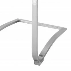 Loftscape Chaises cantilever Anamela I (lot de 2) - Imitation cuir / Acier inoxydable - Argenté - Gris -Chaises Boutique 1000129629 180906 07254905 GALLERYIMAGES P000000001000129629