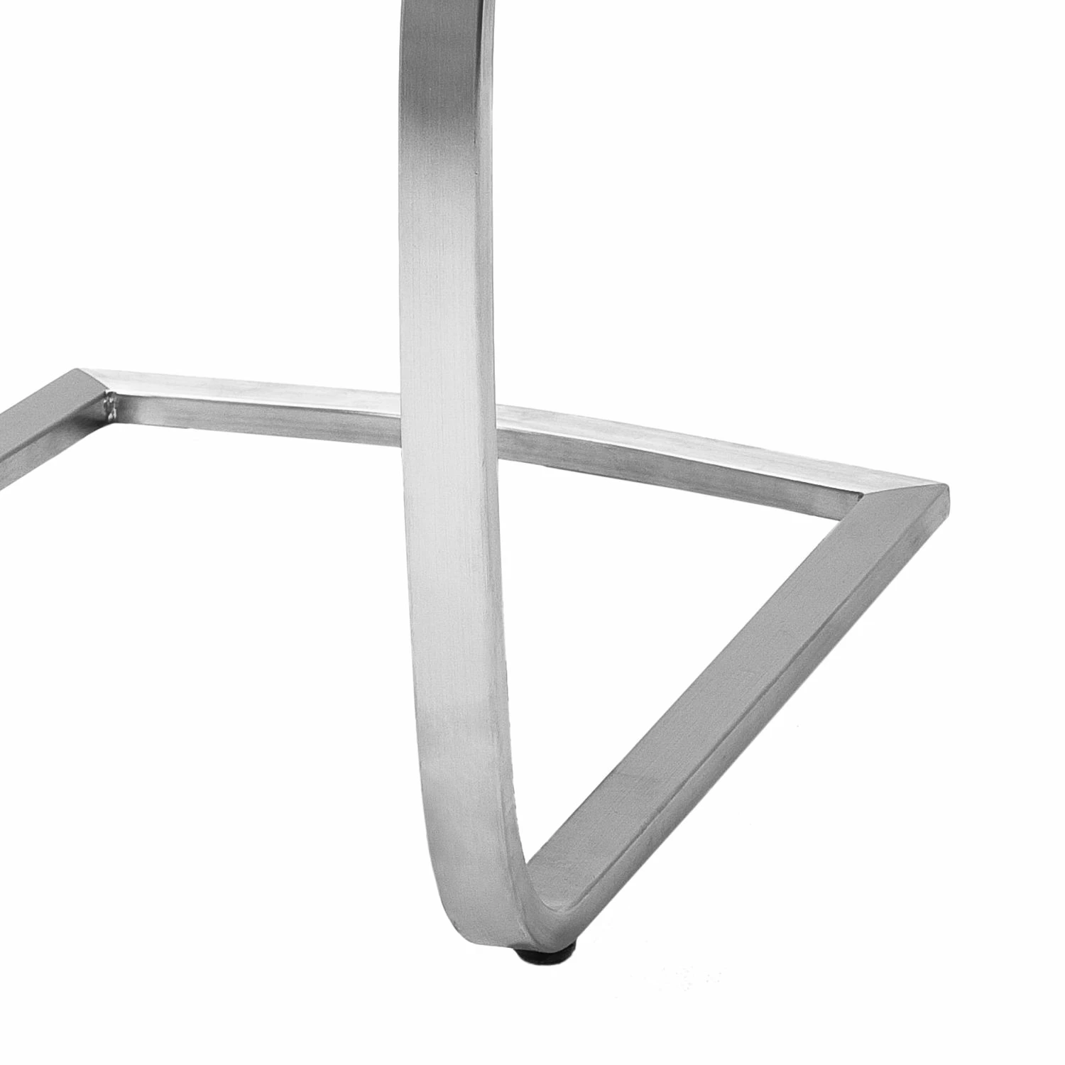 Loftscape Chaises cantilever Sarena (lot de 2) - Microfibre / Acier inoxydable - Argenté - Marron vieilli 8 Loftscape Chaises cantilever Sarena (lot de 2) - Microfibre / Acier inoxydable - Argenté - Marron vieilli – Image 6