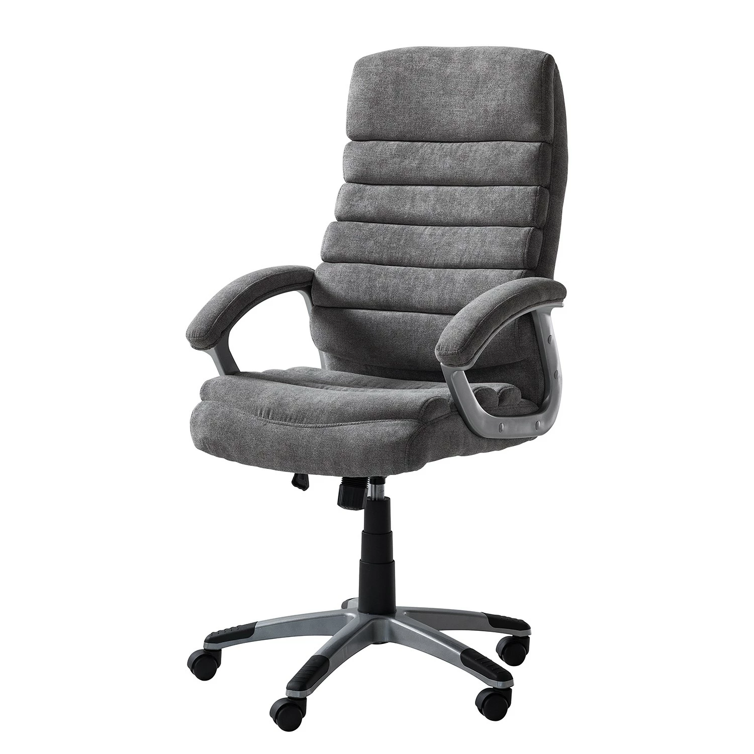 Furnitive Fauteuil de bureau Hatley III - Microfibre - Gris 3 Furnitive Fauteuil de bureau Hatley III - Microfibre - Gris