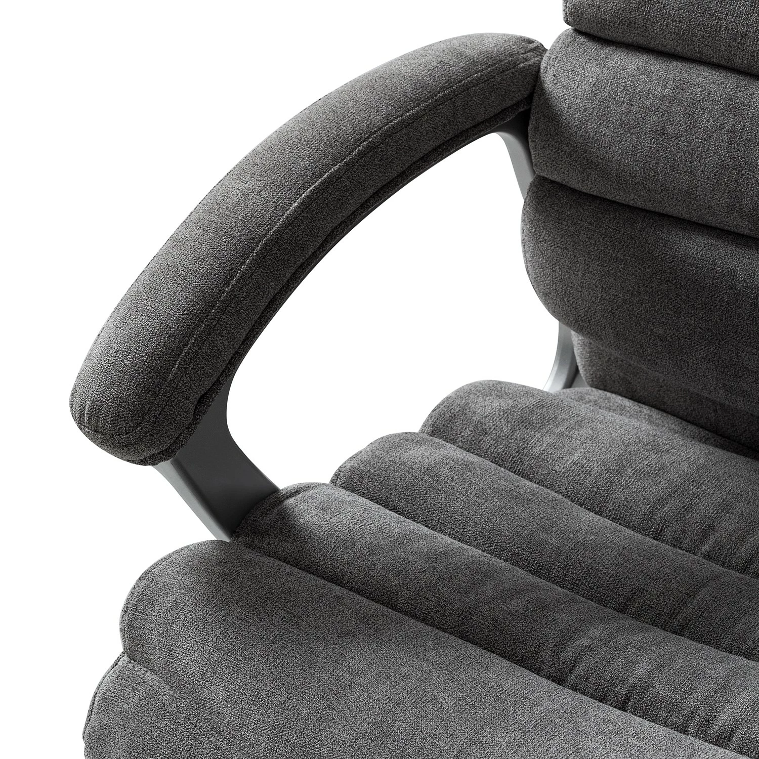 Furnitive Fauteuil de bureau Hatley III - Microfibre - Gris 11 Furnitive Fauteuil de bureau Hatley III - Microfibre - Gris – Image 9