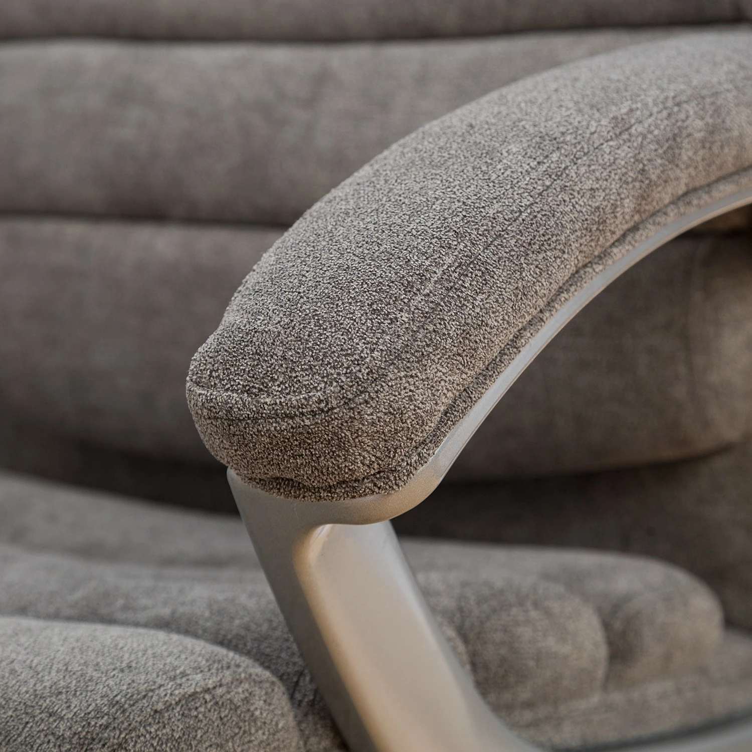 Furnitive Fauteuil de bureau Hatley III - Microfibre - Gris 16 Furnitive Fauteuil de bureau Hatley III - Microfibre - Gris – Image 14